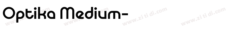 Optika Medium字体转换 Optika Medium字体转换